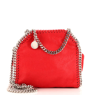 Stella McCartney Falabella Fold Over Crossbody Bag Crystal Tiny