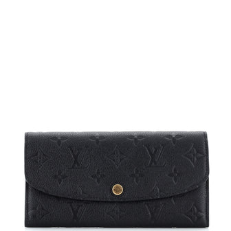 Louis Vuitton Emilie Wallet Monogram Empreinte Leather