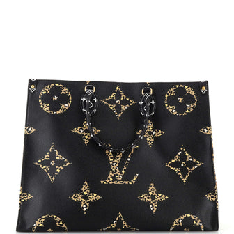 Louis Vuitton OnTheGo Tote Limited Edition Jungle Monogram Giant GM