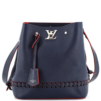 Louis Vuitton Lockme Bucket Bag Braided Leather