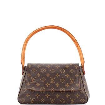 Louis Vuitton Looping Handbag Monogram Canvas Mini