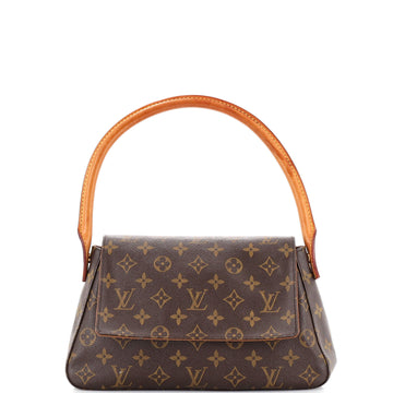 Louis Vuitton Looping Handbag Monogram Canvas Mini