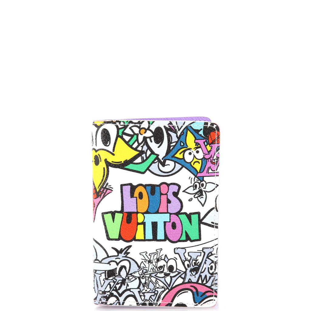 Louis Vuitton モノグラム ケース Louis Vuitton Pocket Organizer Limited Edition Monogram Comics