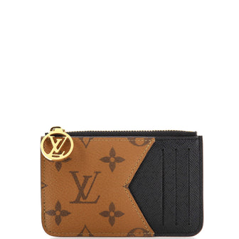 Louis Vuitton Romy Card Holder Reverse Monogram Canvas