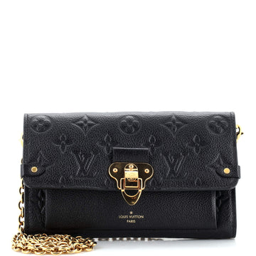 Louis Vuitton Vavin Chain Wallet Monogram Empreinte Leather
