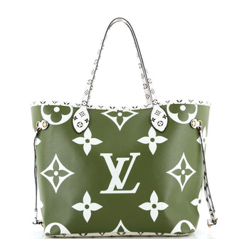 Louis Vuitton Neverfull NM Tote Limited Edition Colored Monogram Giant MM