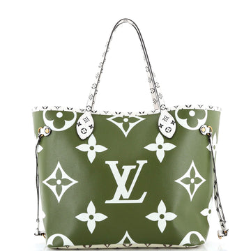 Louis Vuitton Neverfull NM Tote Limited Edition Colored Monogram Giant MM