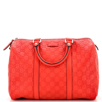 Gucci Joy Boston Bag (Outlet) Guccissima Leather Medium