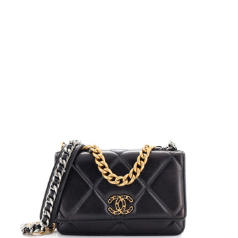Chanel 19 Wallet on Chain Quilted Lambskin