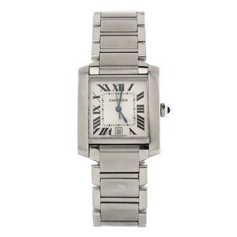 Cartier Tank Francaise Automatic Watch Stainless Steel 28