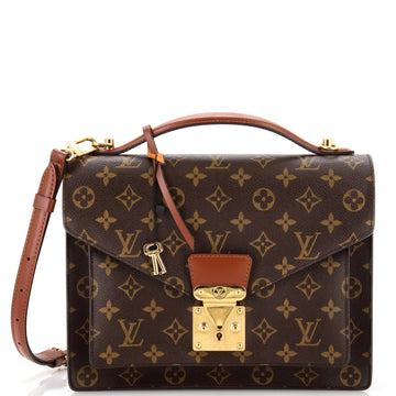 Louis Vuitton Monceau Handbag Monogram Canvas