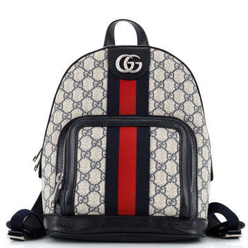 Gucci Ophidia Backpack GG Coated Canvas Small