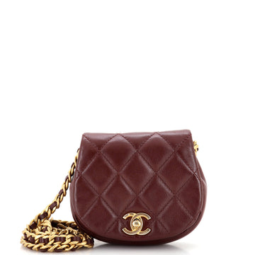 Chanel Coco Mail Clutch with Chain Quilted Calfskin Mini
