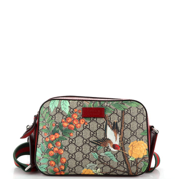 Gucci Camera Shoulder Bag Tian Print GG Coated Canvas Medium