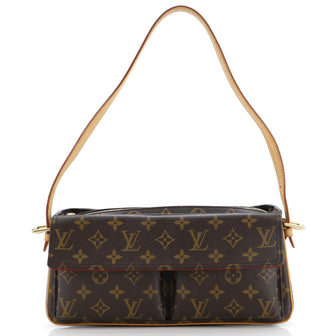 Louis Vuitton Viva Cite Handbag Monogram Canvas MM