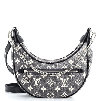 Louis Vuitton Loop Handbag Monogram Jacquard Denim
