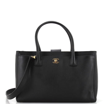 Chanel Cerf Executive Tote Leather Medium