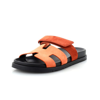 Hermes Women's Chypre Sandals Suede