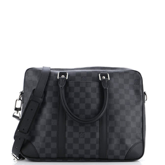 Louis Vuitton Porte-Documents Voyage Briefcase Damier Graphite PM