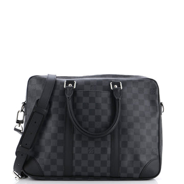 Louis Vuitton Porte-Documents Voyage Briefcase Damier Graphite PM