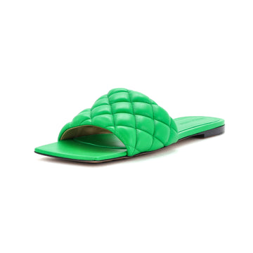 Bottega Veneta Women's The Padded Flat Sandals Matelasse Leather