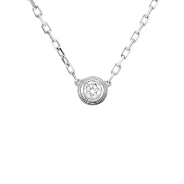 Cartier Cartier D'Amour Pendant Necklace 18K White Gold with Diamond Small