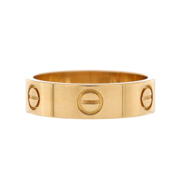 Cartier Love Band Ring 18K Yellow Gold