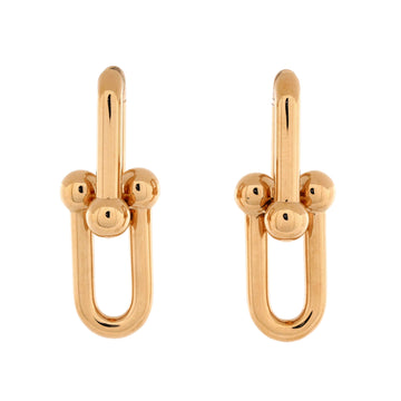 Tiffany & Co. Hardwear Link Earrings 18K Rose Gold Large