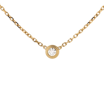 Cartier Cartier D'Amour Pendant Necklace 18K Yellow Gold and Diamond XS