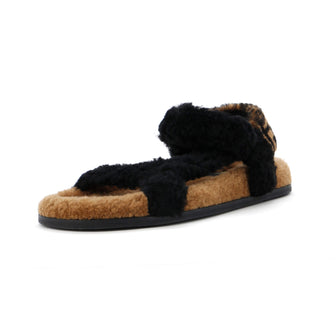 Fendi Women's Feel Sandals Shearling