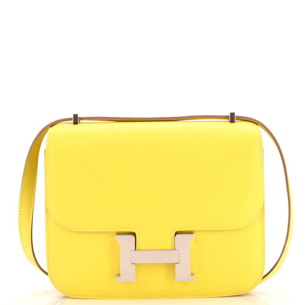 Constance Bag Epsom 18 / yellow