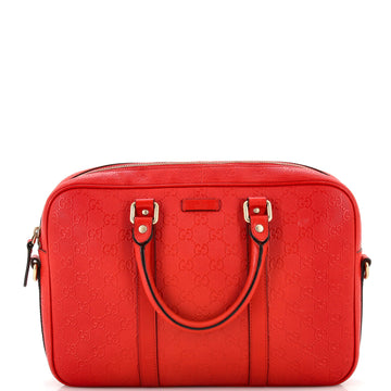Gucci Signature Convertible Briefcase (Outlet) Guccissima Leather Medium