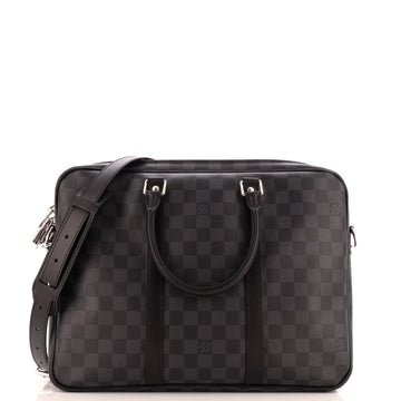 Louis Vuitton Porte-Documents Voyage Briefcase Damier Graphite PM