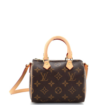 Louis Vuitton Speedy Bandouliere Bag Monogram Canvas Nano