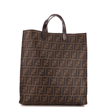 Fendi Shopping Tote Zucca Coated Canvas Medium