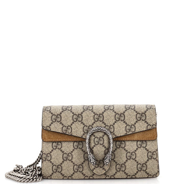 Gucci Dionysus Bag GG Coated Canvas Super Mini