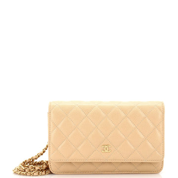 Chanel Wallet on Chain Quilted Caviar
