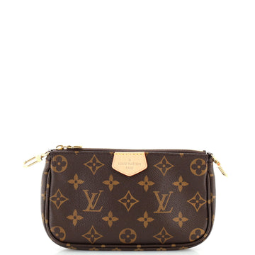 Louis Vuitton Multi Pochette Accessoires Pouch Monogram Canvas Small