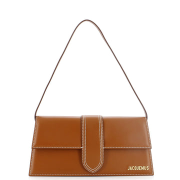 Jacquemus Le Bambino Top Handle Flap Bag Leather Long