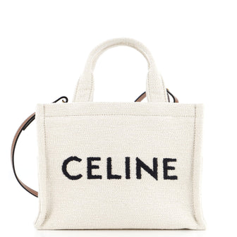 Celine Cabas Thais Tote Cotton Small