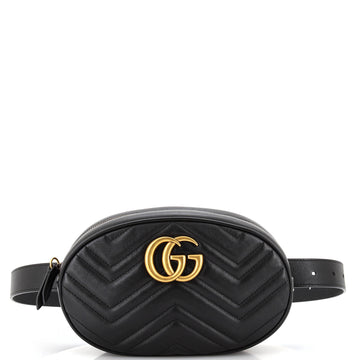 Gucci GG Marmont Belt Bag Matelasse Leather