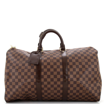 Louis Vuitton Keepall Bag Damier 50