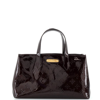 Louis Vuitton Wilshire Handbag Monogram Vernis PM