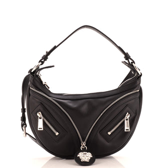 Versace Repeat Hobo Leather Small