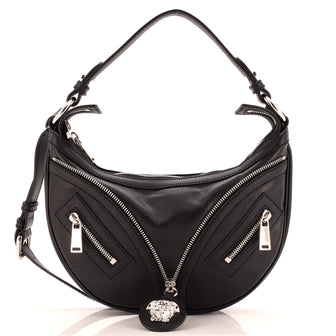 Versace Repeat Hobo Leather Small