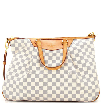 Louis Vuitton Siracusa Handbag Damier GM