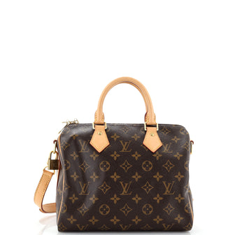 Louis Vuitton Speedy Bandouliere Bag Monogram Canvas 25