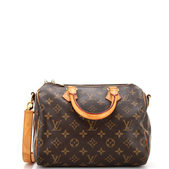 Louis Vuitton Speedy Bandouliere Bag Monogram Canvas 25