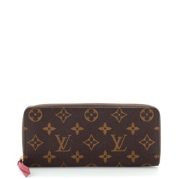 Louis Vuitton Clemence Wallet Monogram Canvas