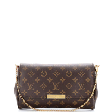 Louis Vuitton Favorite Handbag Monogram Canvas MM